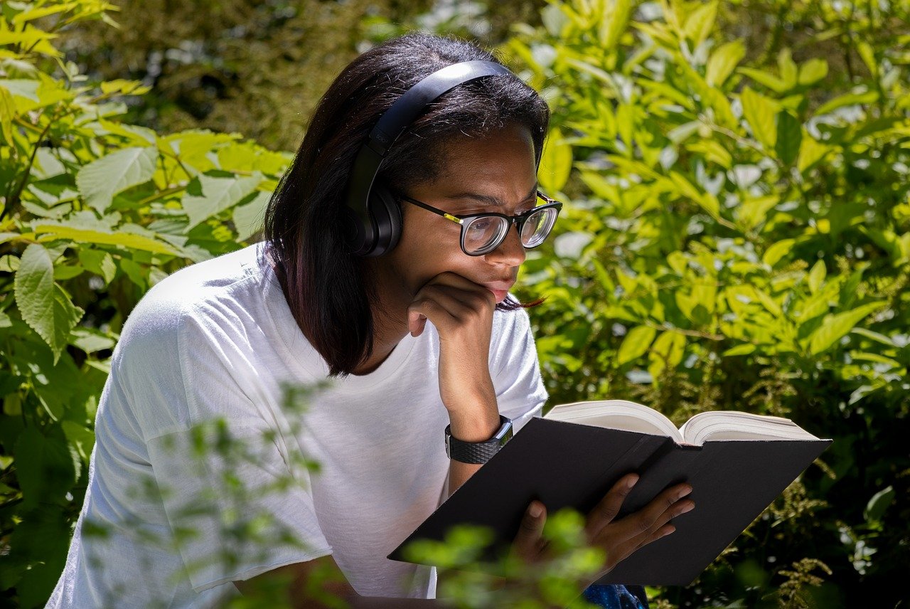 reader, reading, nature